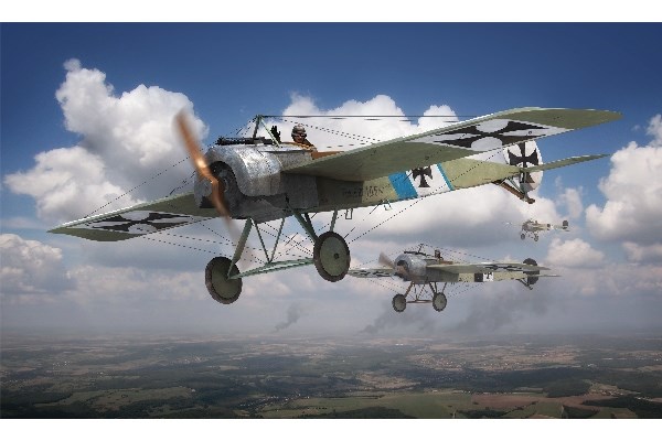 Byggmodell flygplan - Fokker E.III Eindecker - 1:72 - AirFix