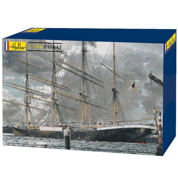 Byggmodell segelfartyg - PASSAT - 1:150 - Heller