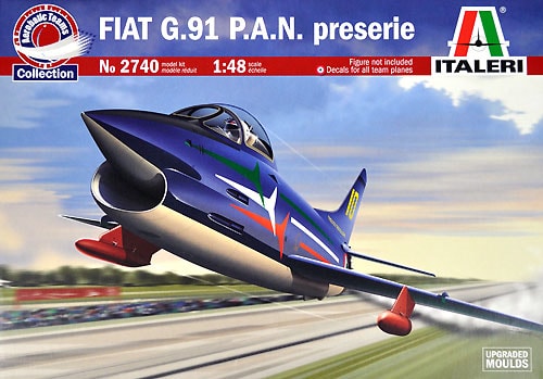 Byggmodell flygplan - FIAT G91 P.A.N. - 1:48 - IT