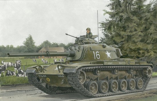 Byggmodell stridsvagn - M60 Patton - 1:35 - Dr