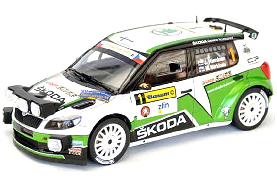 Byggmodell bil - Skoda Fabia S2000 - 1:24 - Bk