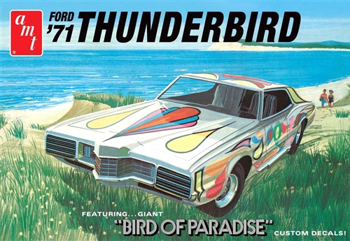 Byggmodell bil - 1971 Ford Thunderbird - 1:25 - AMT