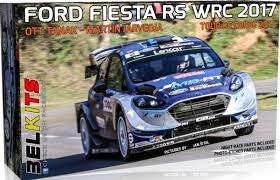 Bil byggmodell - Ford Fiesta RS WRC 2017 - 1:24 - Belkits