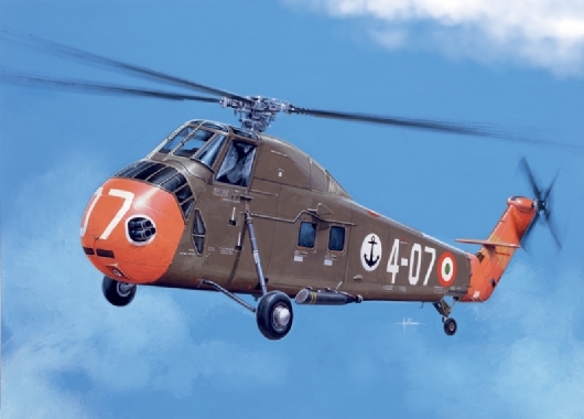 Byggmodell helikopter - HSS-1 Seabat - 1:72 - Italieri