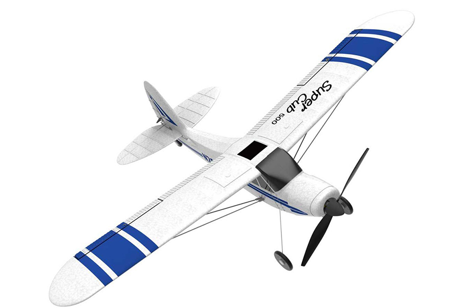 Demo - Radiostyrd flygplan - Super cub 500 - 2,4Ghz - SRTF