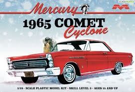 Byggmodell bil - 1965 Mercury Comet Cyclone - 1:25 - Moebius Models