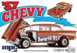 Byggmodell bil - 1957 Chevy Flip Nose- 1:25 - MPC