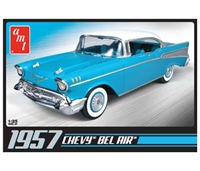 Byggmodell bil - Chevy Bel Air 1957 - 1:25 (inkl.engine) - AMT