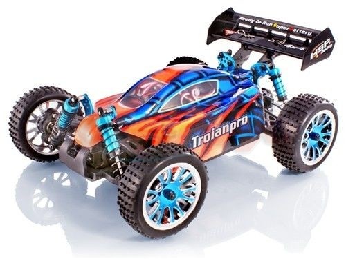 Radiostyrda bilar - 1:16 - Himoto Exb-16 BL 4wd - Blå - 2,4Ghz - RTR