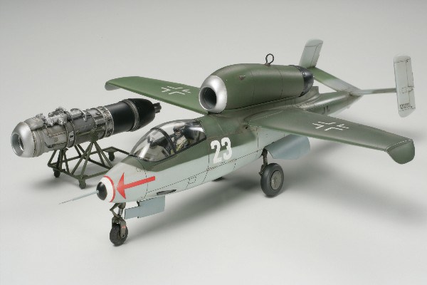 Byggmodell flygplan -  Heinkel He162 A-2 Salamander 1:48 Tamiya