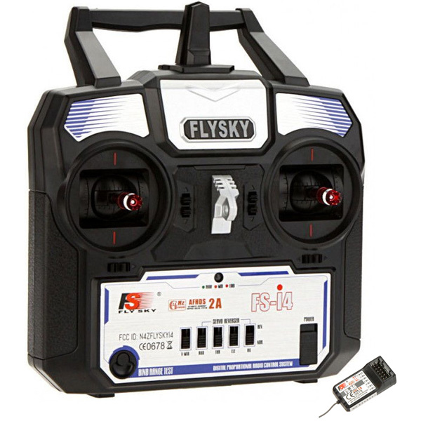 Demo - Sändare - FlySky FS-i4 - 4ch - 2,4Ghz