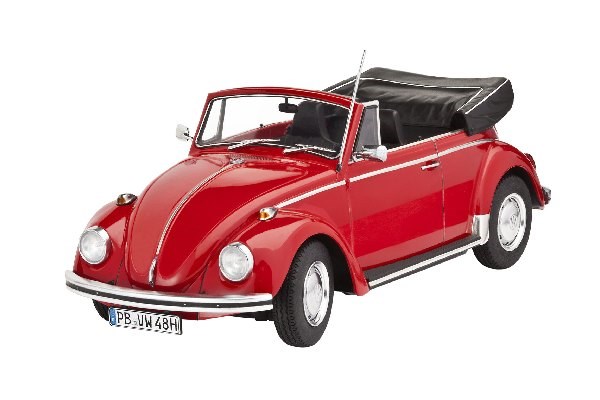 Byggmodell bilVW Beetle Cabriolet 1970 - 1:24 - Revell