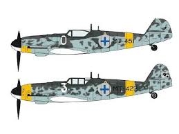 Byggmodell flygplan -  Messerschmitt Bf-109G-6  - 1:72 - Hasegawa