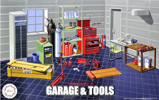 Byggmodell - Garage 1:24 - Fujimi