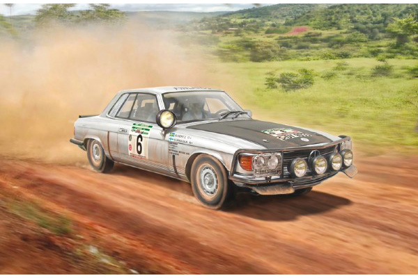 Byggmodell bil - MERCEDES 450 SLC RALLYE BANDAMA 1979