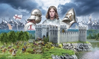 Byggmodell - Battleset 100 Years War Castle - 1:72 - Italieri