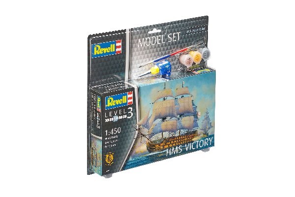 Byggmodell segelfartyg - Model Set HMS Victory - 1:450 - Revell