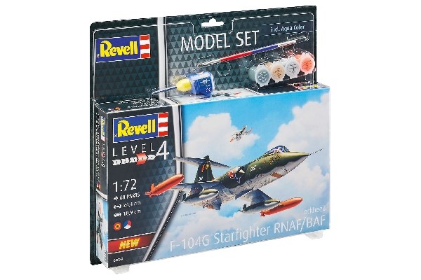 Byggsats - Model Set F-104 G Starfighter NL/B - 1:72 - Revell