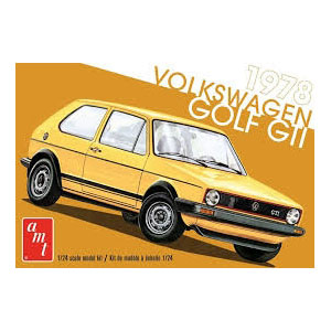 Byggmodell bil - 1978 VW Golf GTI - 1:24 - AMT