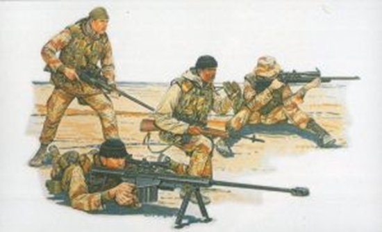 Byggmodell gubbar - U.S. Sniper Team 1:35 Dragon