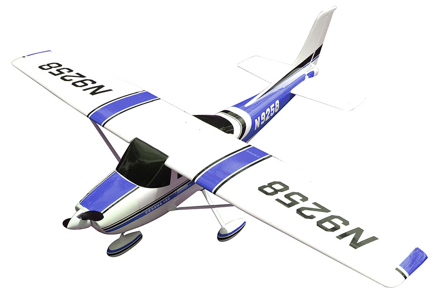 Flygplan - Air Trainer 1410 BL 2,4Ghz - EPO - 4ch - Blå - ARF