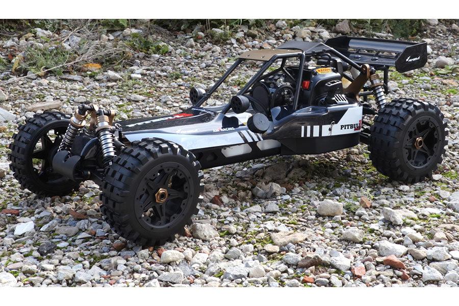 RC Bensin buggy - 1:5 - Pitbull X Evolution - 2WD - 2,4GHz - RTR