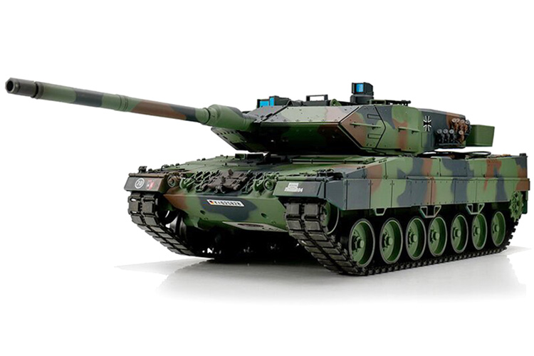 Radiostyrd stridsvagn - 1:16 - Leopard 2 A6 V6 - 2,4Ghz - BB+IR - RTR