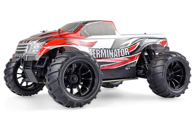 Radiostyrda bilar - 1:10 - Terminator 4WD - 2,4Ghz - Amw - RTR