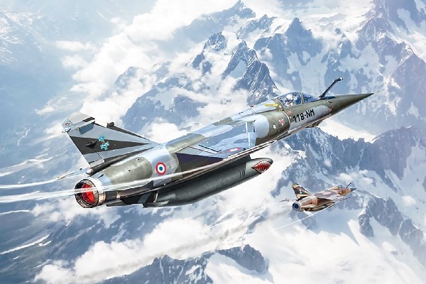 Byggmodell flygplan - Bye-bye Mirage F.1 1:48 Italieri