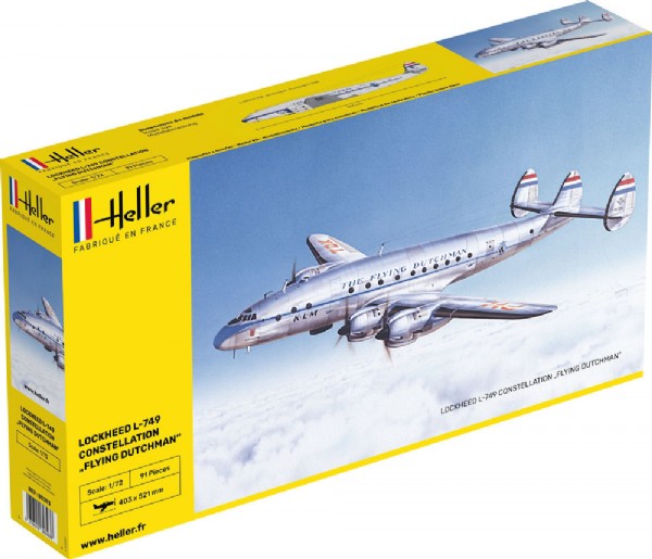 Byggsats - L-749 Constellation Flying Dutchman - 1:72 - Heller