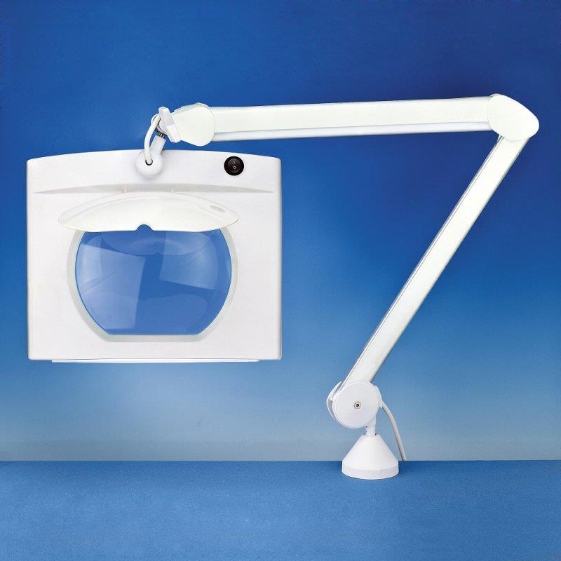 Rectungular Long reach Magnifier Lamp -  ModelCraft