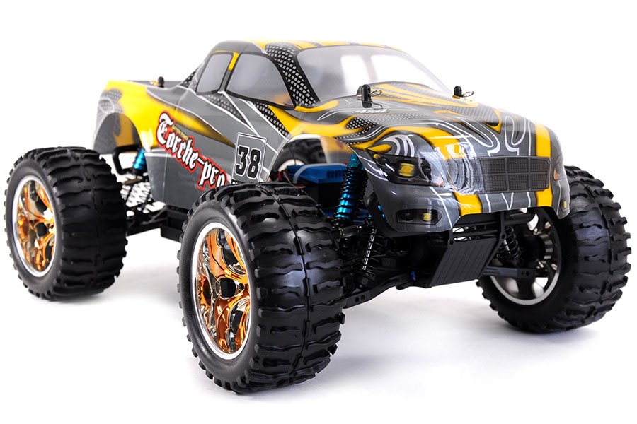 Radiostyrda bilar - 1:10 - Torche Monster Pro BL - 4WD - 2,4Ghz - RTR