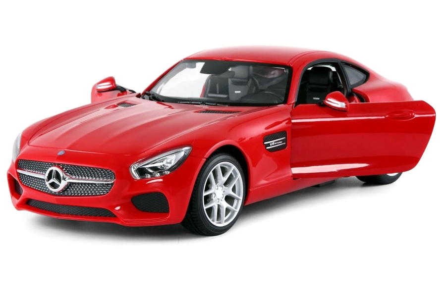 Radiostyrd bil - 1:14 - Mercedes-AMG GT Röd - RTR