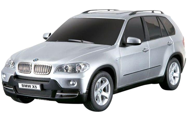 Radiostyrd bil - 1:18 - BMW X5 Silver - RTR