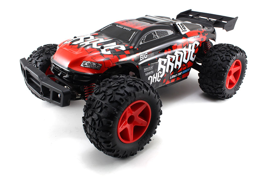 Radiostyrd bil - 1:12 - Tornado 4WD - Svart - 2,4Ghz - RTR