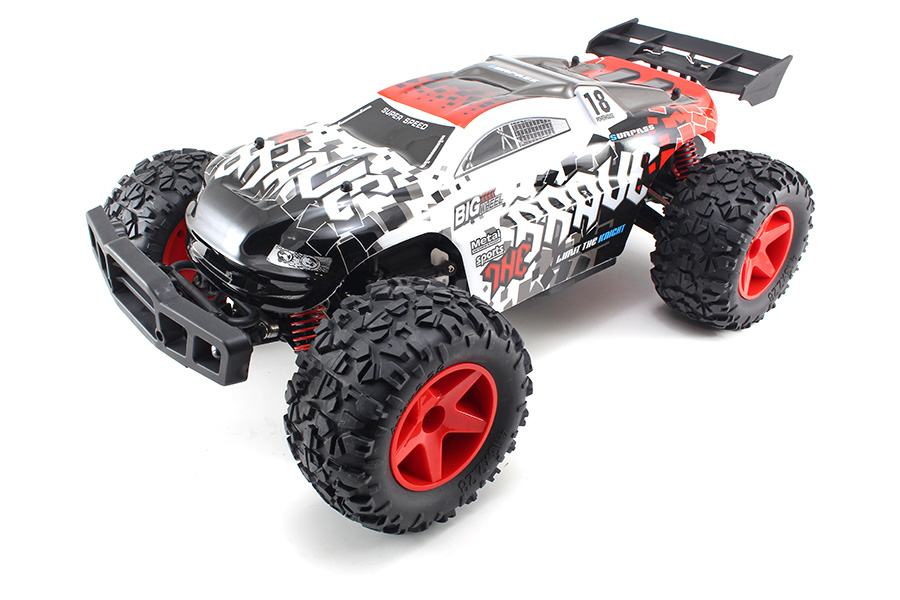 Radiostyrd bil - 1:12 - Tornado 4WD - Vit - 2,4Ghz - RTR