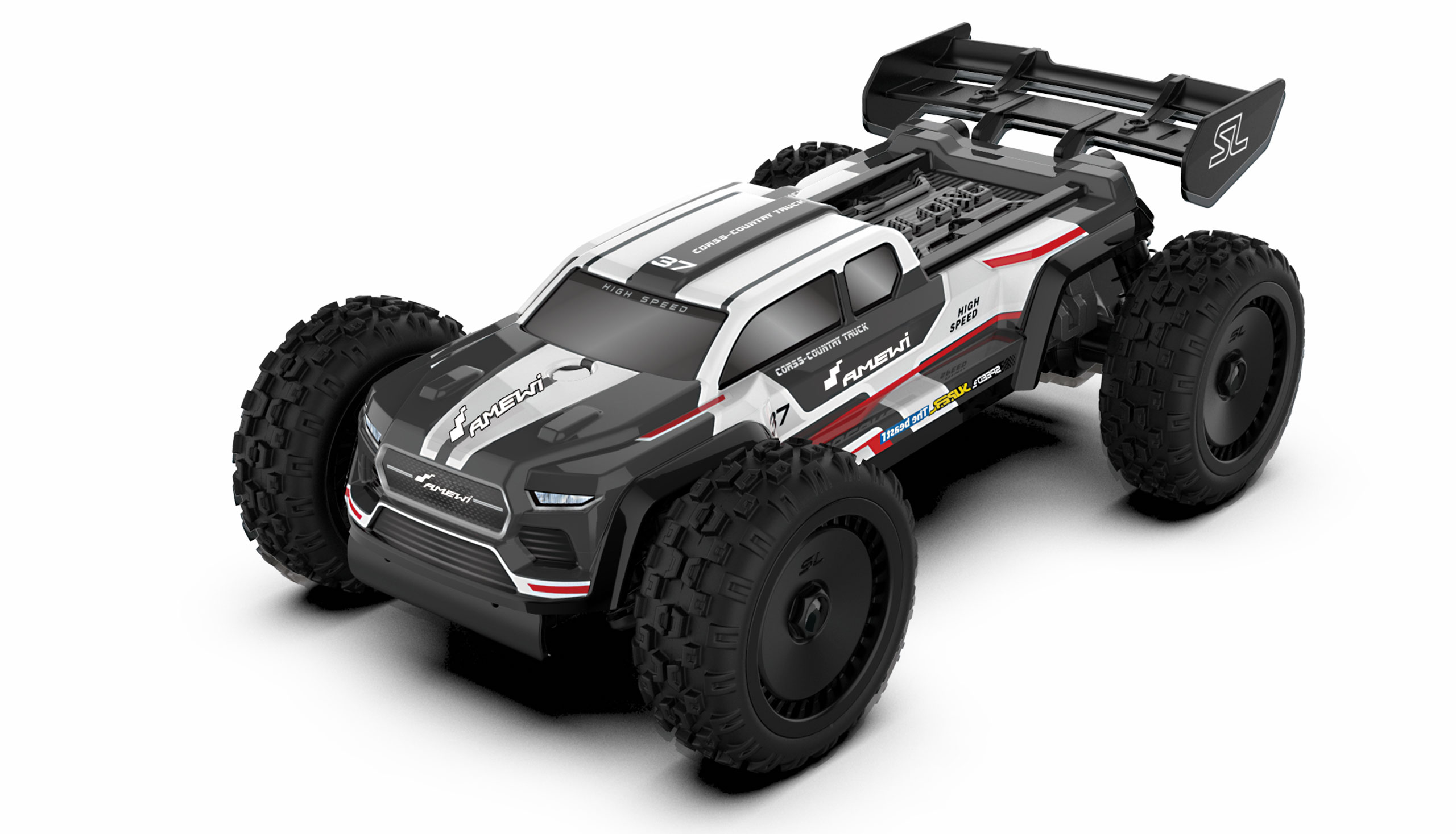 RC Byggsats  - 1:18 - DIY Hero Truggy 2WD - RTR