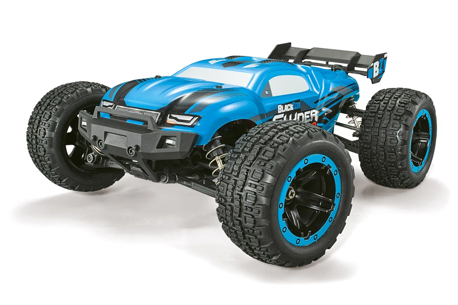 Radiostyrd bil - Slyder ST Turbo 4WD BL Blue - 1:16 - 2,4Ghz - RTR