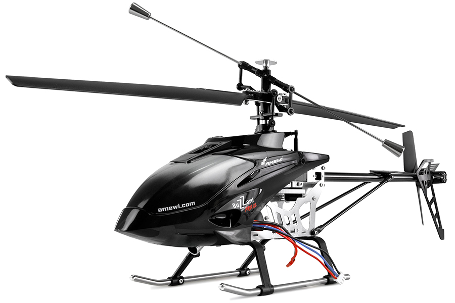 Radiostyrd helikopter - Buzzard Pro XL V2 BL - 2,4Ghz Gyro - 4ch - RTF