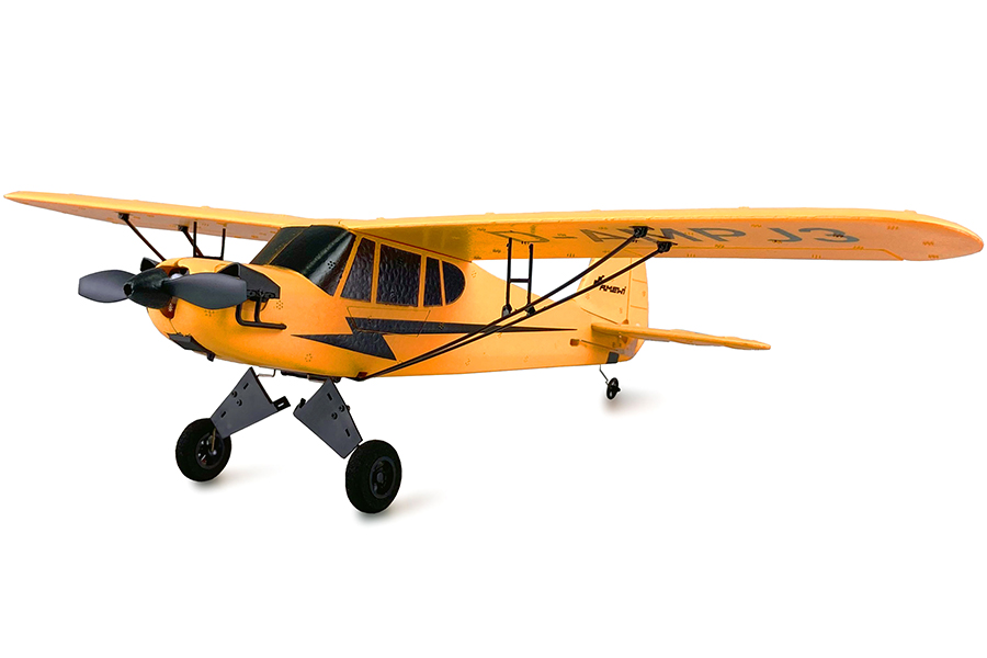 RC Flygplan - Piper J-3 Cub - 2,4Ghz - 3ch - RTF