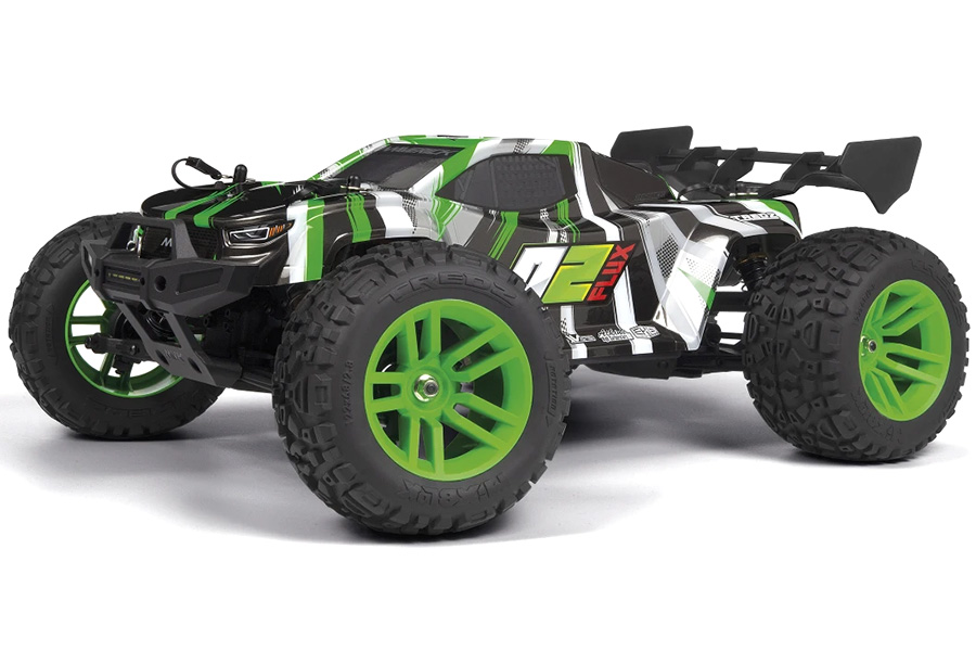 Radiostyrda bilar - 1:10 - Quantum2 XT Flux BL Green - 4WD - 2,4Ghz - ARTR