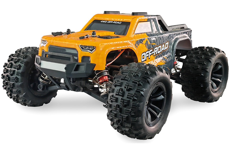 RC bil - 1:16 - MEW4 Monstertruck BL 4wd - 2,4Ghz - RTR