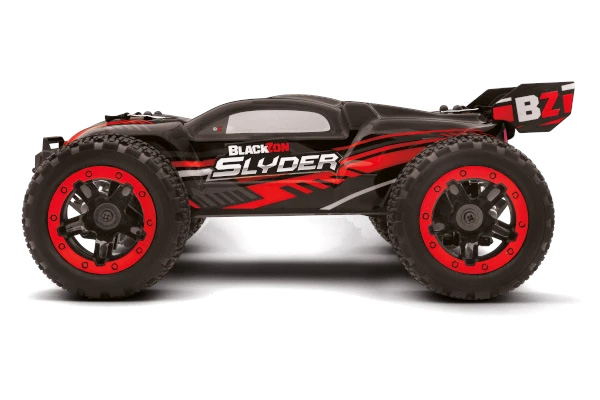 Radiostyrd bil - Slyder ST 4WD Red - 1:16 - 2,4Ghz - RTR