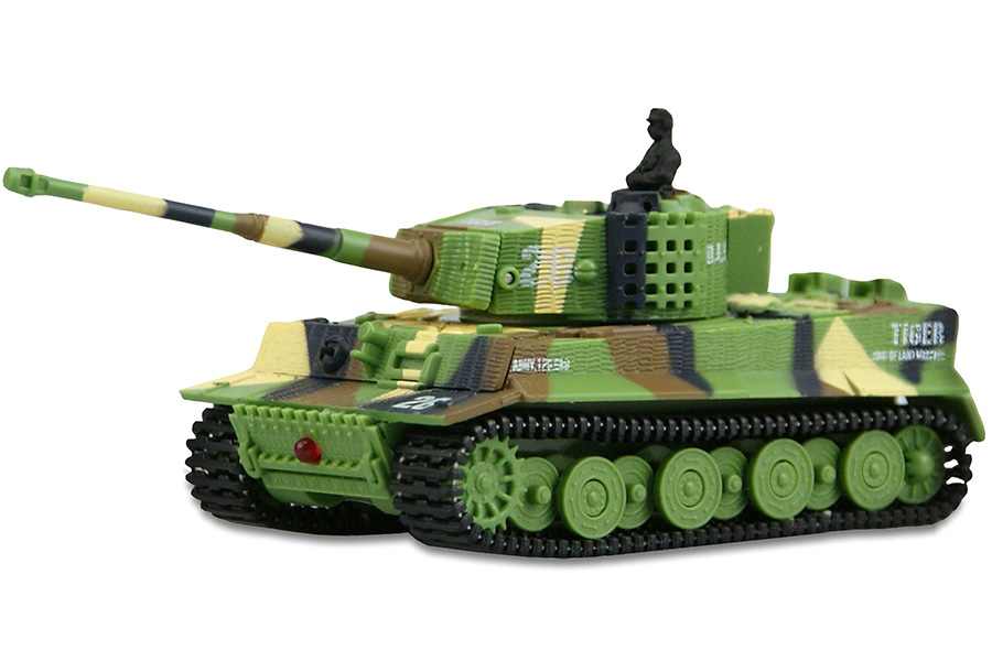 Radiostyrd stridsvagn - 1:72 - Tiger I - 2,4GHz - RTR