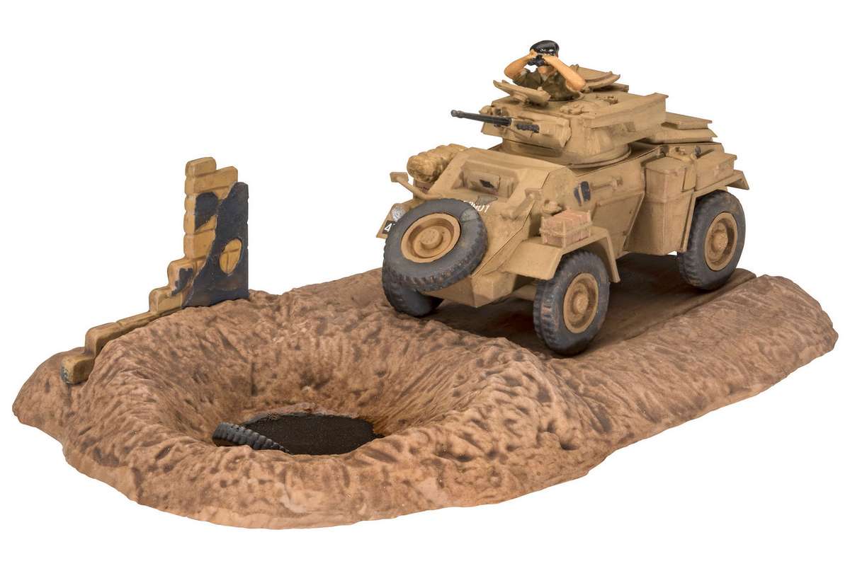 Byggmodell Stridsfordon - Humber Mk.II - Gåvoset - 1:76 - Revell