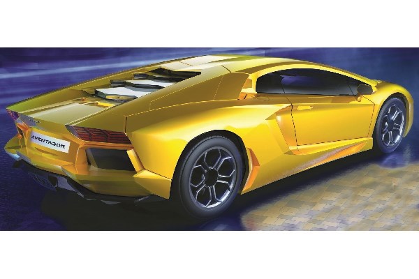 Quickbuild - Lamborghini Aventador - Yellow - Airfix