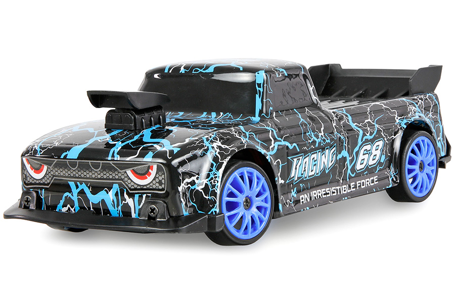 Radiostyrd bil - Drift Car Mini-Breaker 4WD - Blue - 1:24 - RTR