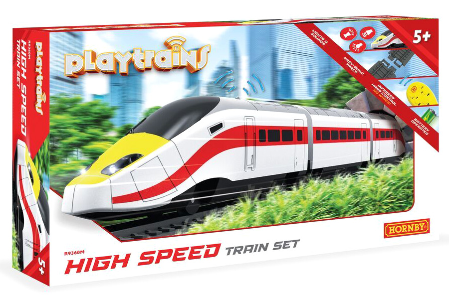 Tågset - High Speed Train Set - Playtrains