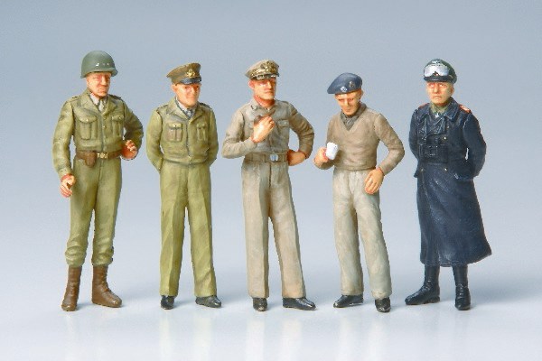 Byggmodell gubbar - Famous general set - 1:48 - Tamiya