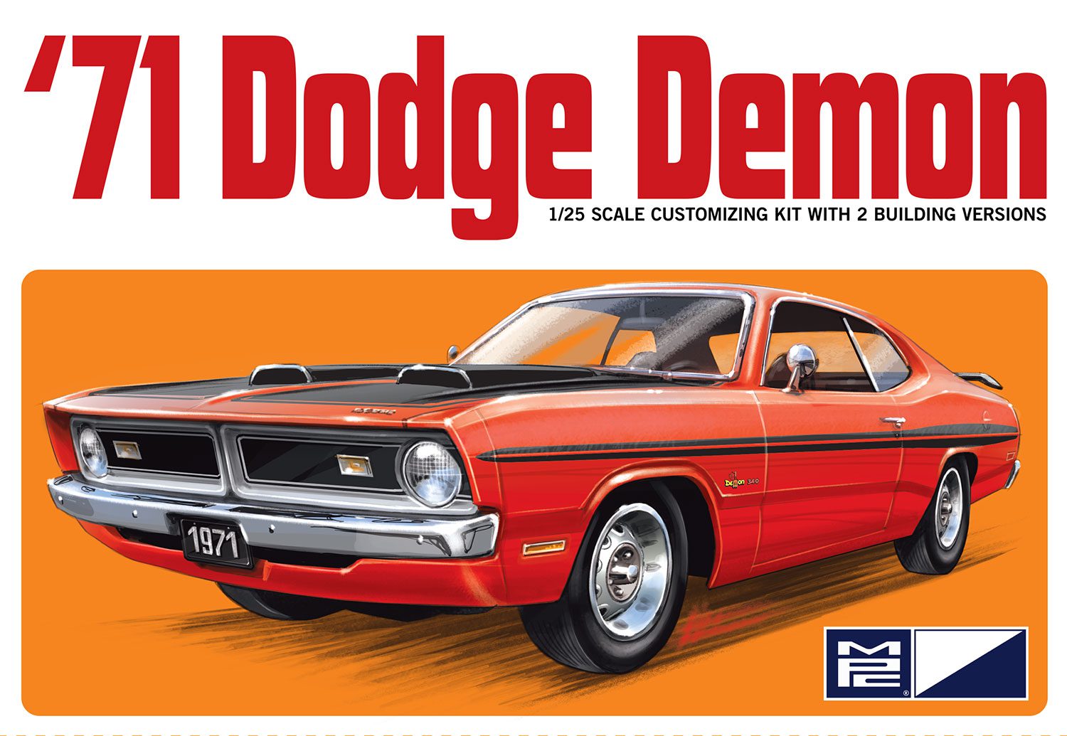 Byggmodell bil - 1971 Dodge Demon - 1:25 - MPC